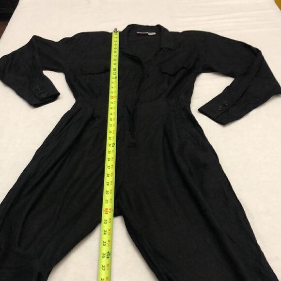 Vintage Avon Fashion jumpsuit long sleeve elastic waist and pockets size 7/8 - Picture 9 of 11